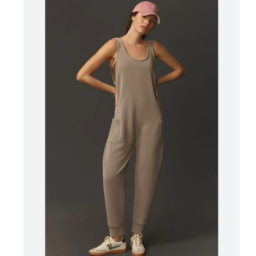 Spiritual Gangster Klum Jumpsuit In Ash S NWT